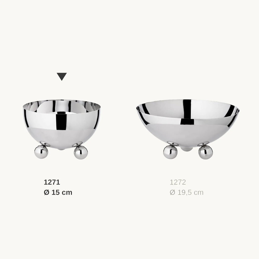 Tigela CHICAGO em Aço Inoxidável 15 cm prata – imagem 6