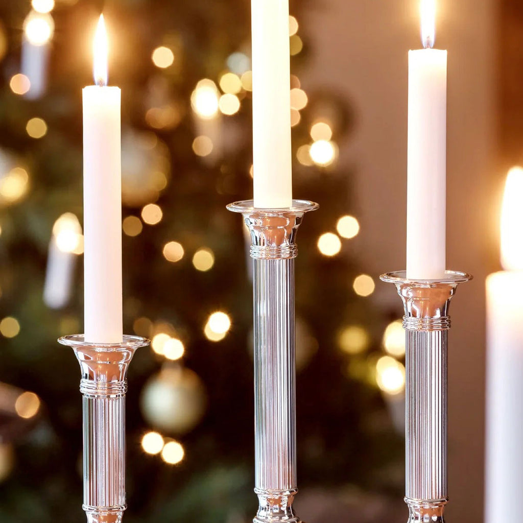Porta-Velas LINCOLN em Metal prata – imagem 3