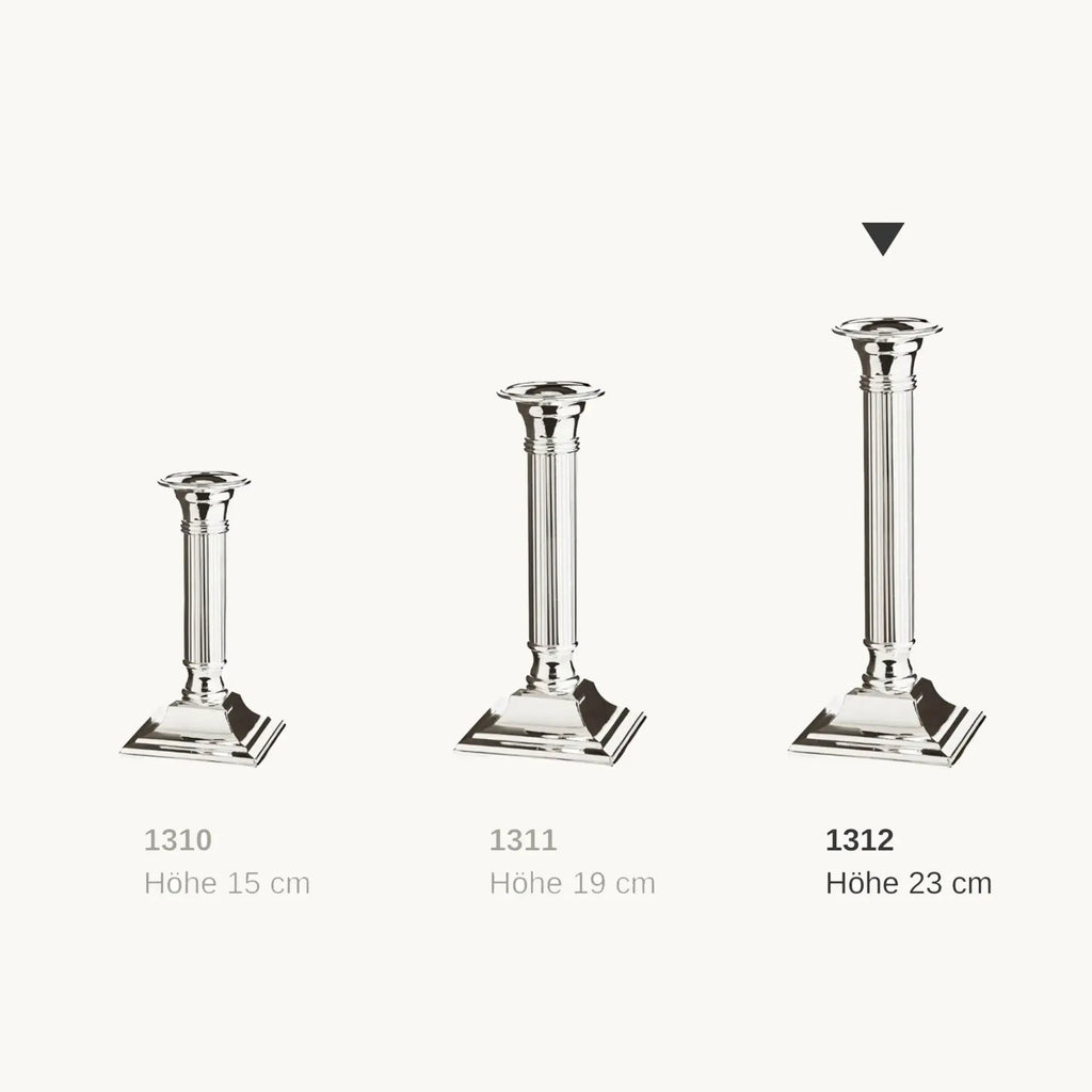Porta-Velas LINCOLN em Metal prata – imagem 10