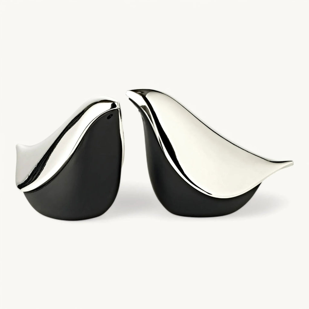 Saleiro e pimenteiro DOVE decorativo 6 cm