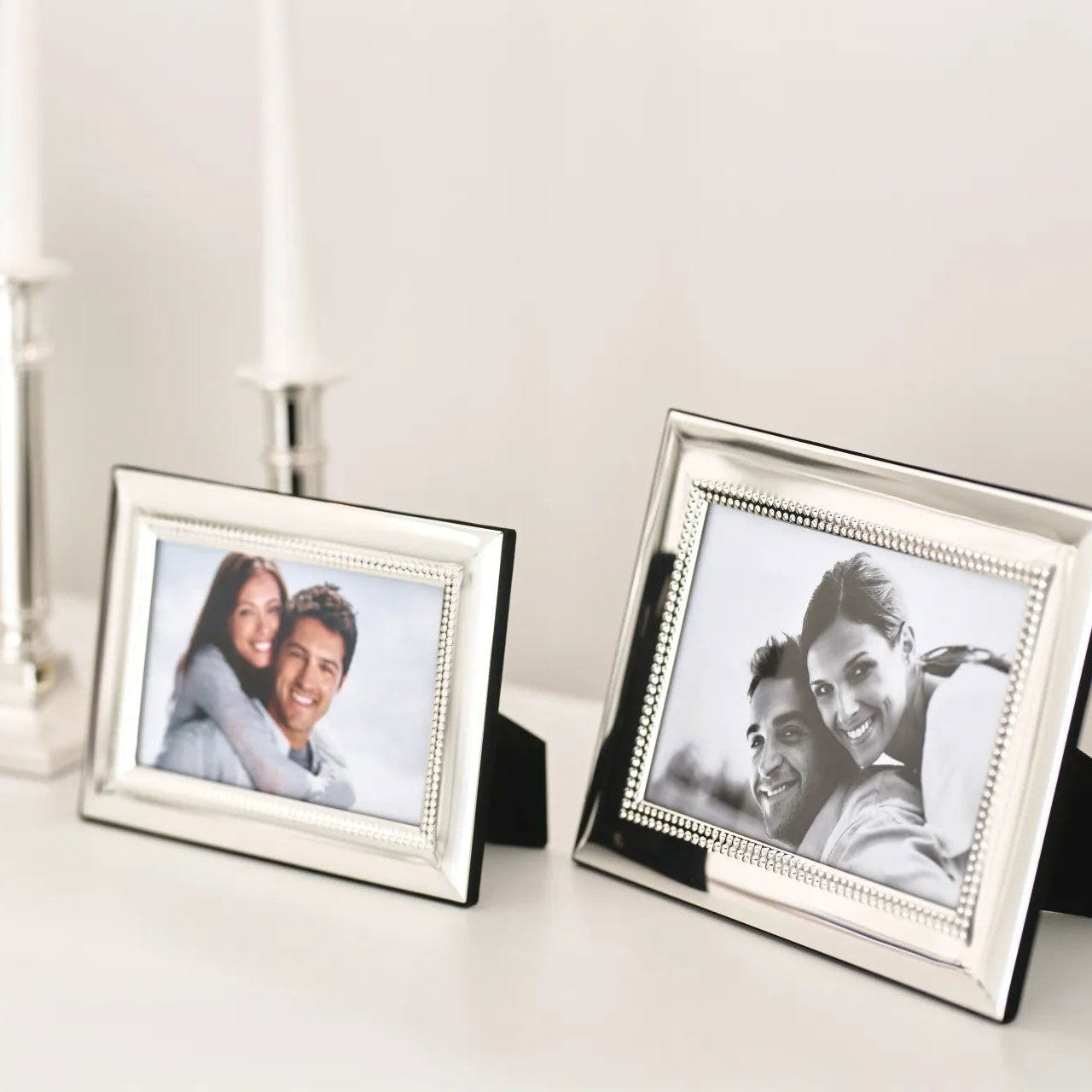 Porta-Retrato TURIN Prateado EDZARD preto e prata – imagem 3