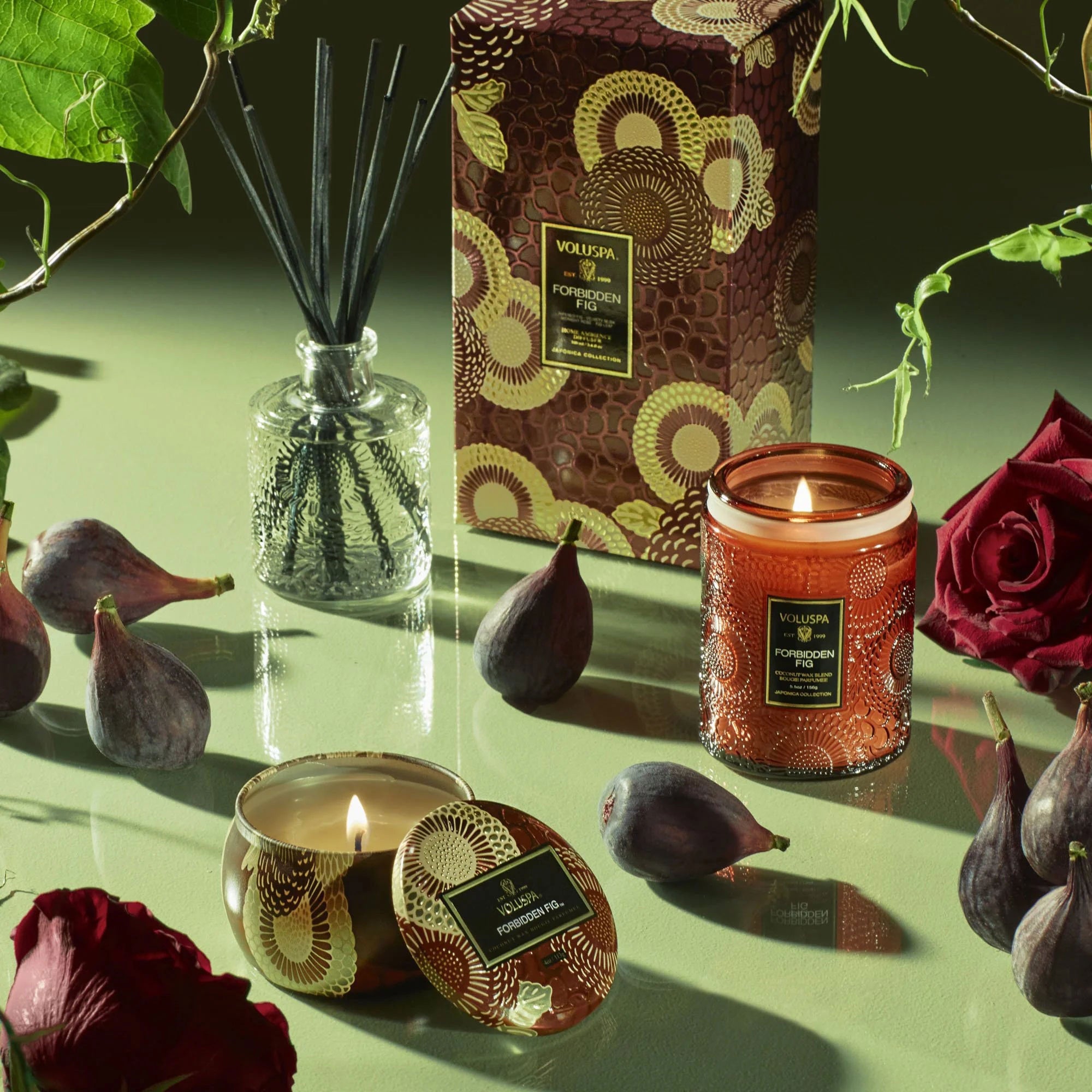 Vela Aromática em Lata FORBIDDEN FIG – imagem 2