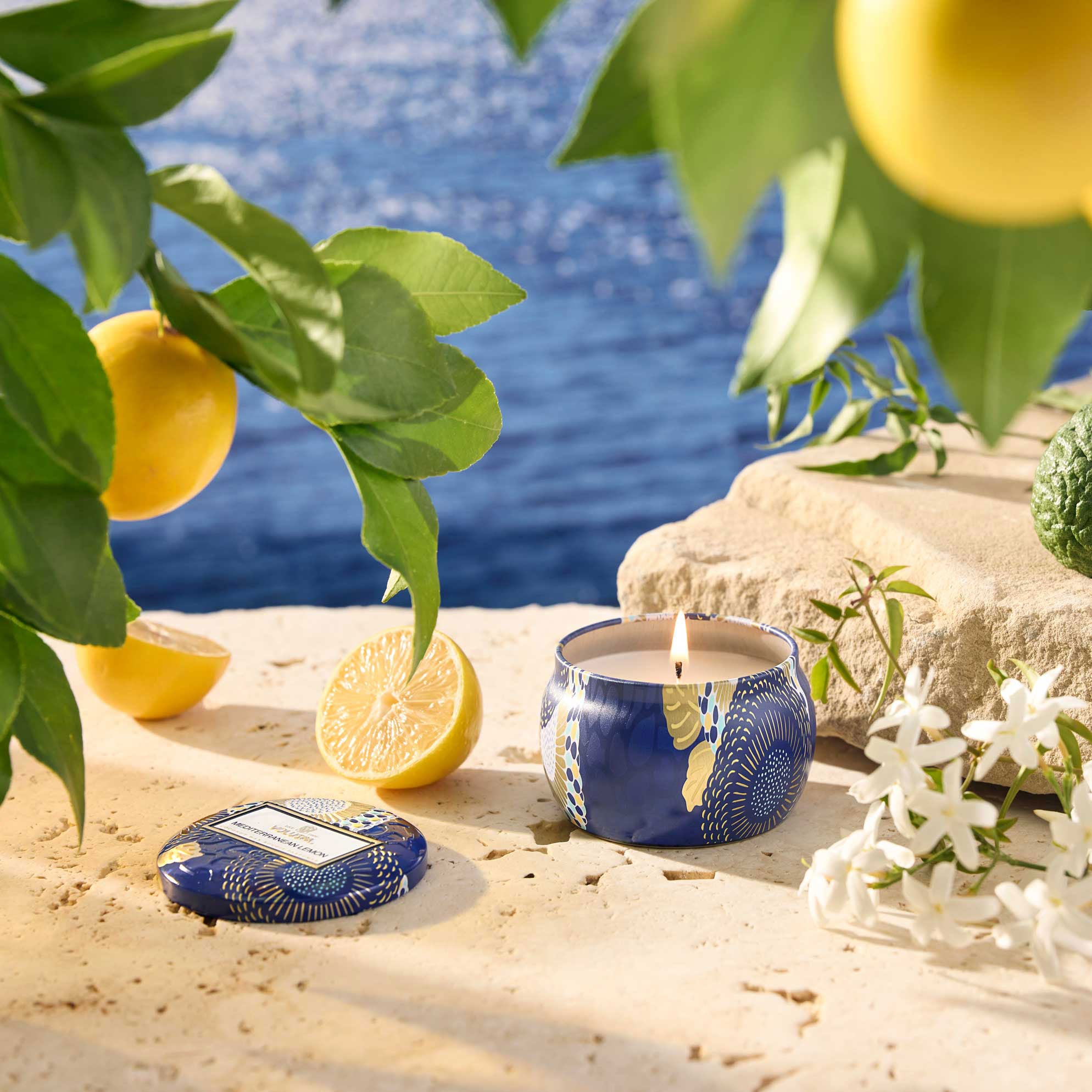 Vela Aromática em Lata MEDITERRANEAN LEMON – imagem 4