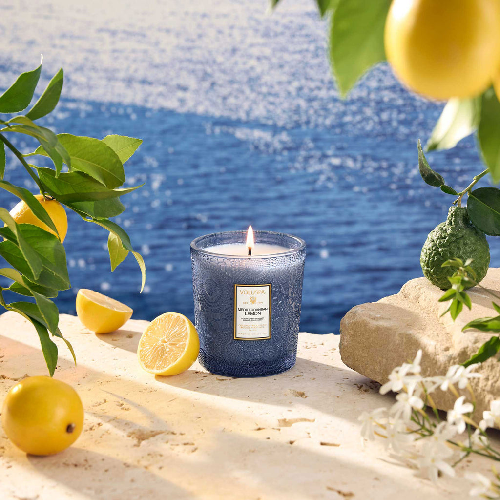 Vela Perfumada Classic MEDITERRANEAN LEMON – imagem 4