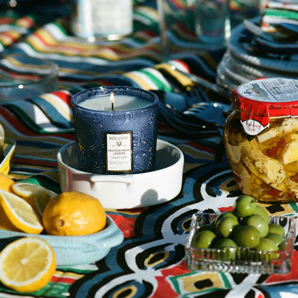 Vela Perfumada Classic MEDITERRANEAN LEMON – imagem 5