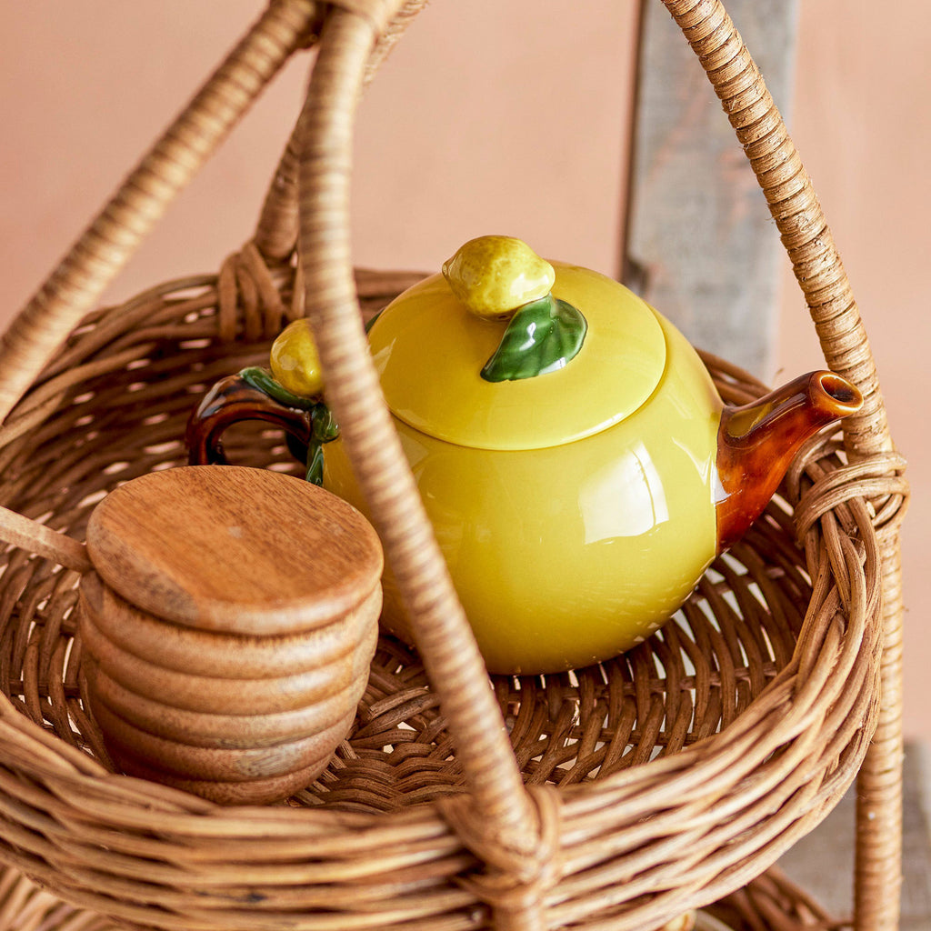 Bule Decorativo LIMONE Amarelo amarelo – imagem 3