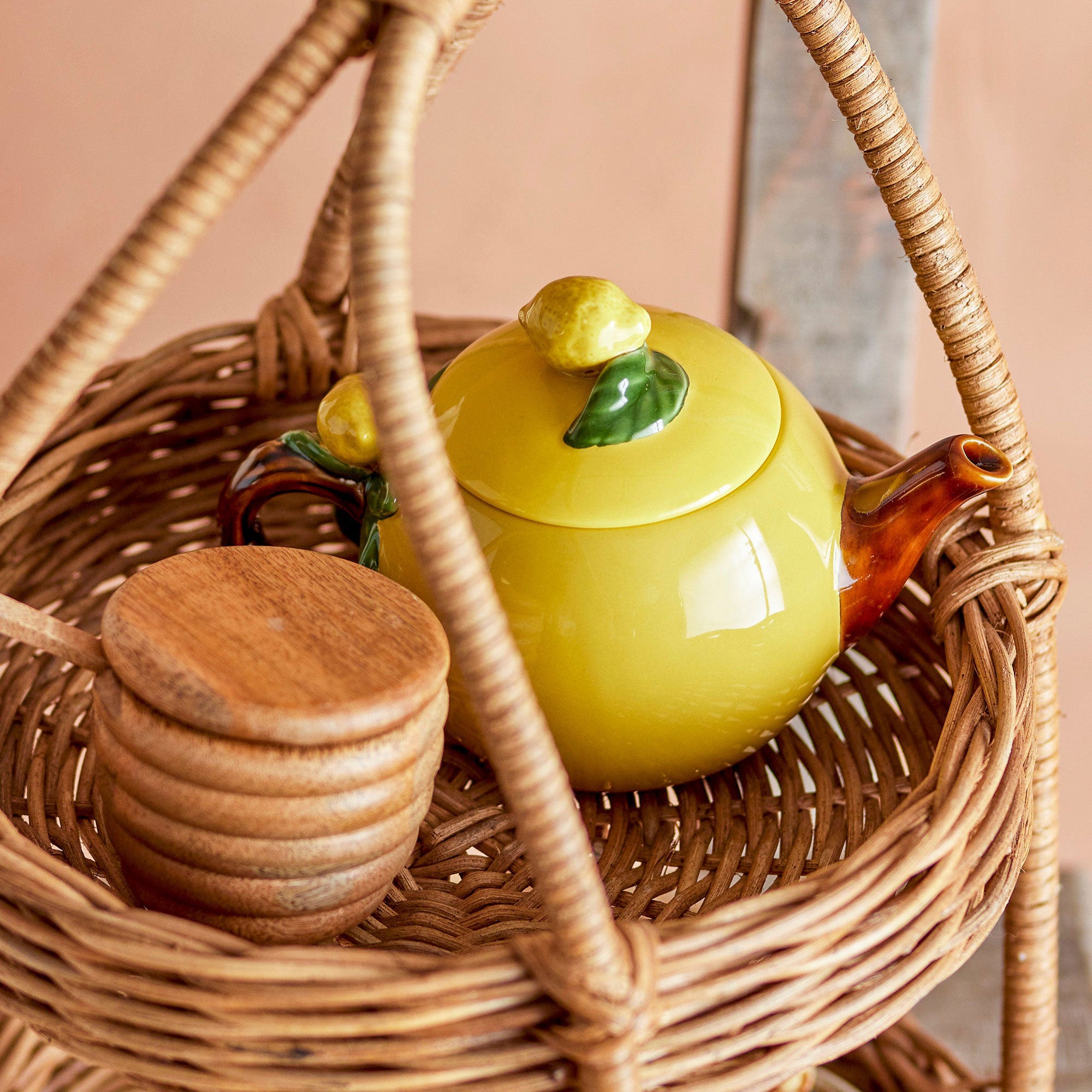 Bule Decorativo LIMONE Amarelo amarelo – imagem 3
