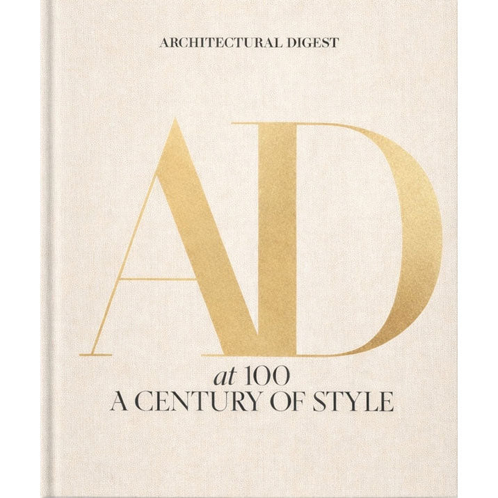 Livro Architectural Digest at 100 edição colecionador capa dura