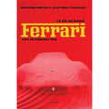 Livro decorativo Life in Ferrari Red capa vermelha