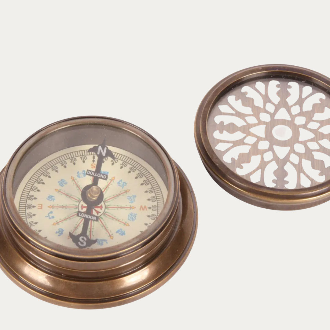 Bússola Decorativa 8cm | Casa Medeiros Interiores