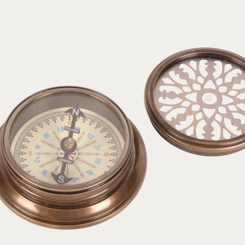 Bússola Decorativa 8cm | Casa Medeiros Interiores