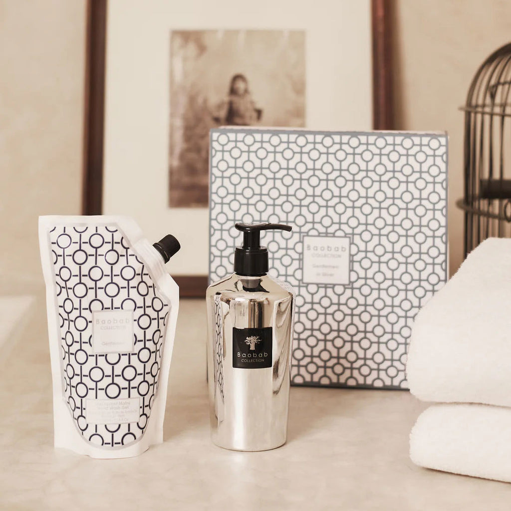 Caixa de Presente Gel de Mãos 350ml GENTLEMEN IN SILVER – imagem 2