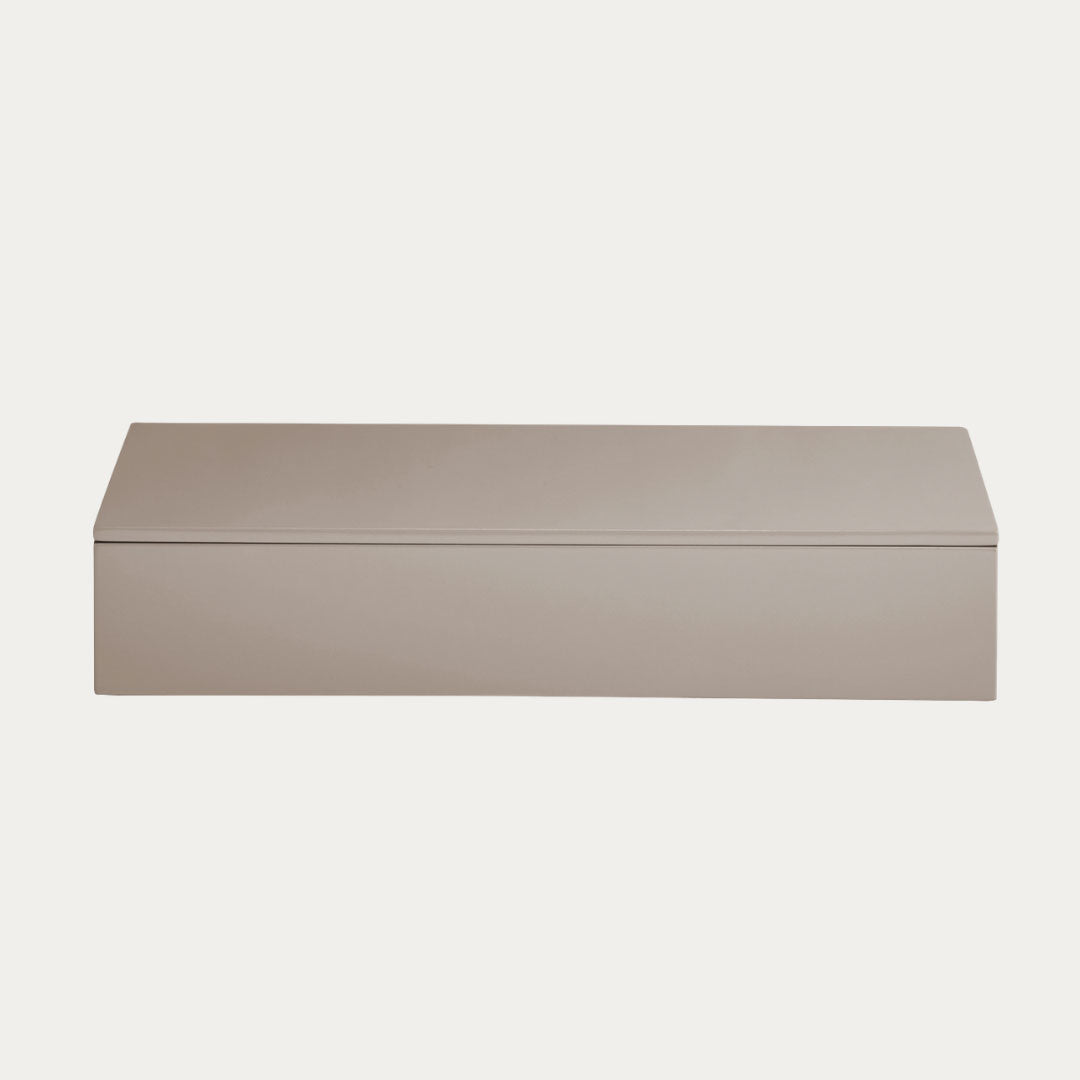 Caixa de Laca Decorativa LUX 38x19 black, fawn e warm grey – imagem 2