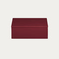 Caixa de laca LUX quadrada 19x19 cm lacada