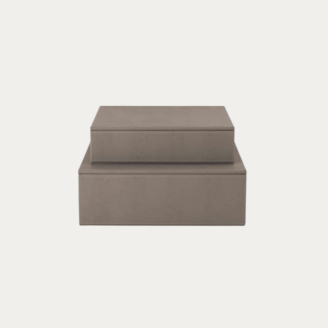 Conjunto 2 caixas decorativas STING tamanho M em madeira