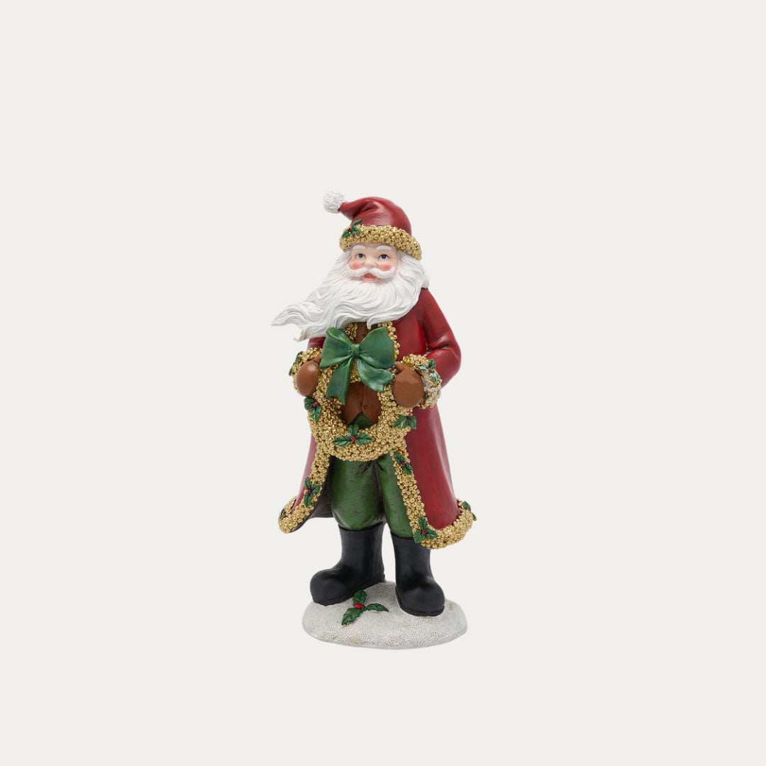 Figura Decorativa BABBO com Ghirlanda