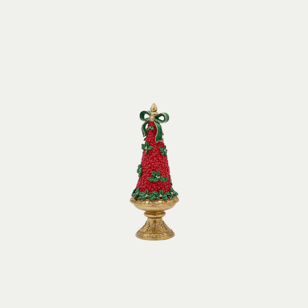 Pinheiro Decorativo PINO CON FIOCCO com Laço