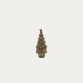 Pinheiro Decorativo DECOGLITTER com Brilho verde