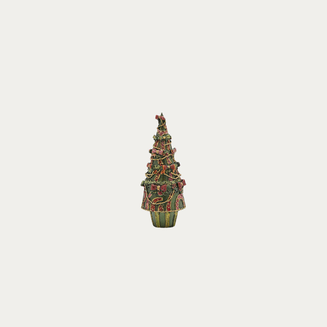 Pinheiro Decorativo DECOGLITTER com Brilho verde