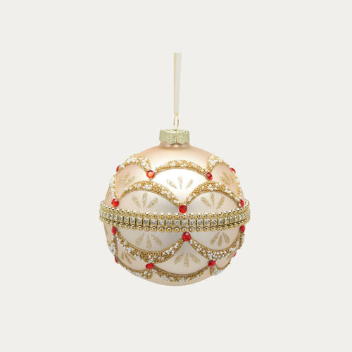 Bola decorativa DIAMANTI com facetas brilhantes