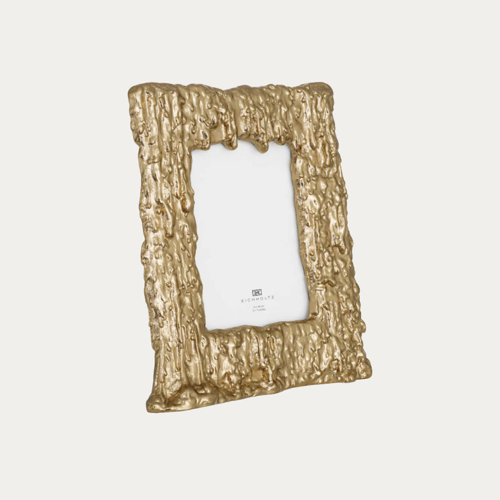 Porta-retrato COTATI em metal com acabamento moderno