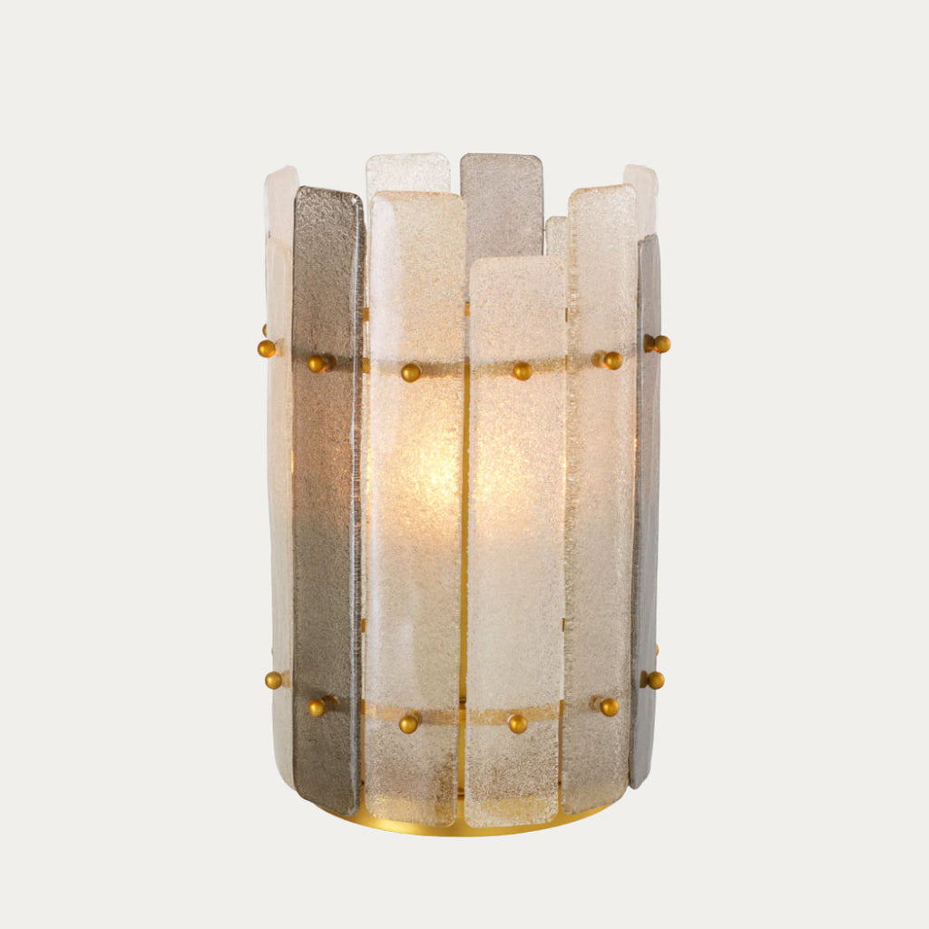 Candeeiro de Mesa GREYSON ouro, grisalho e branco – imagem 2