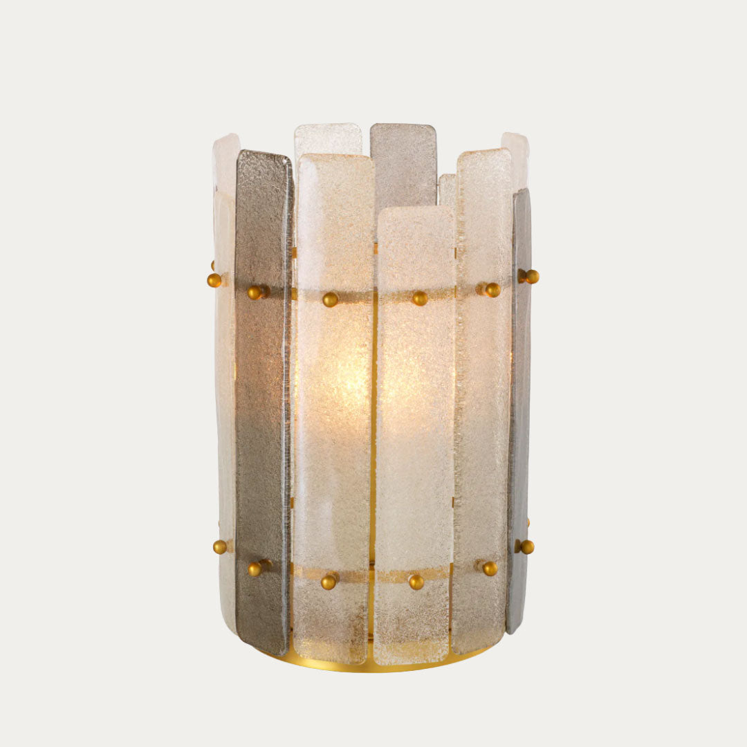 Candeeiro de Mesa GREYSON ouro, grisalho e branco – imagem 2