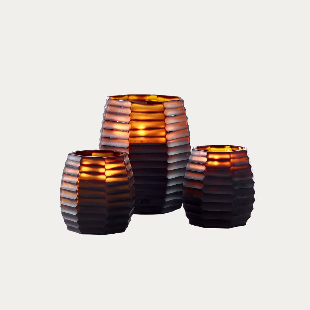 Vela Perfumada Cubo ÂMBAR SAGE