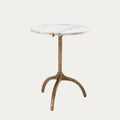 Mesa de apoio CORTINA com estrutura em metal elegante