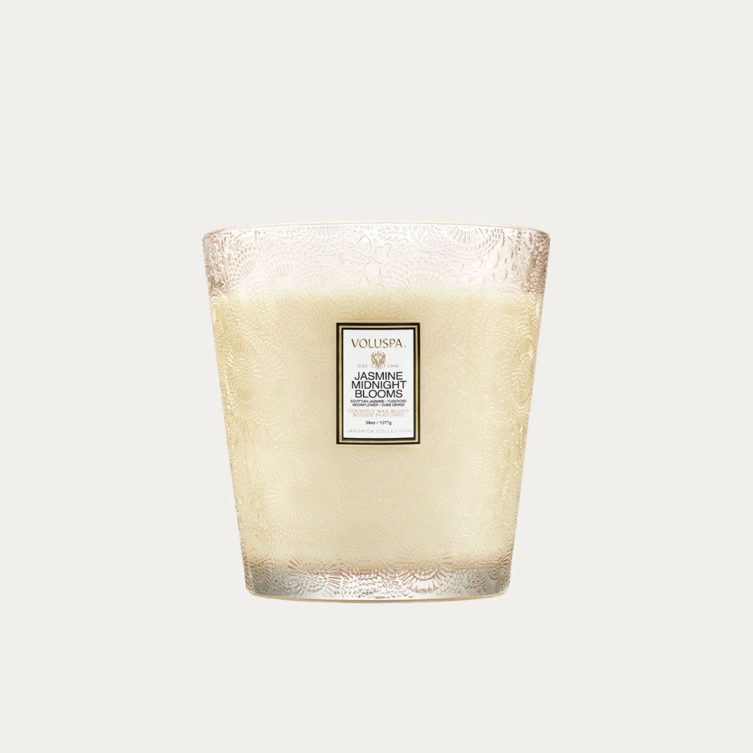 Vela Perfumada JASMINE 3 Pavios – imagem 2