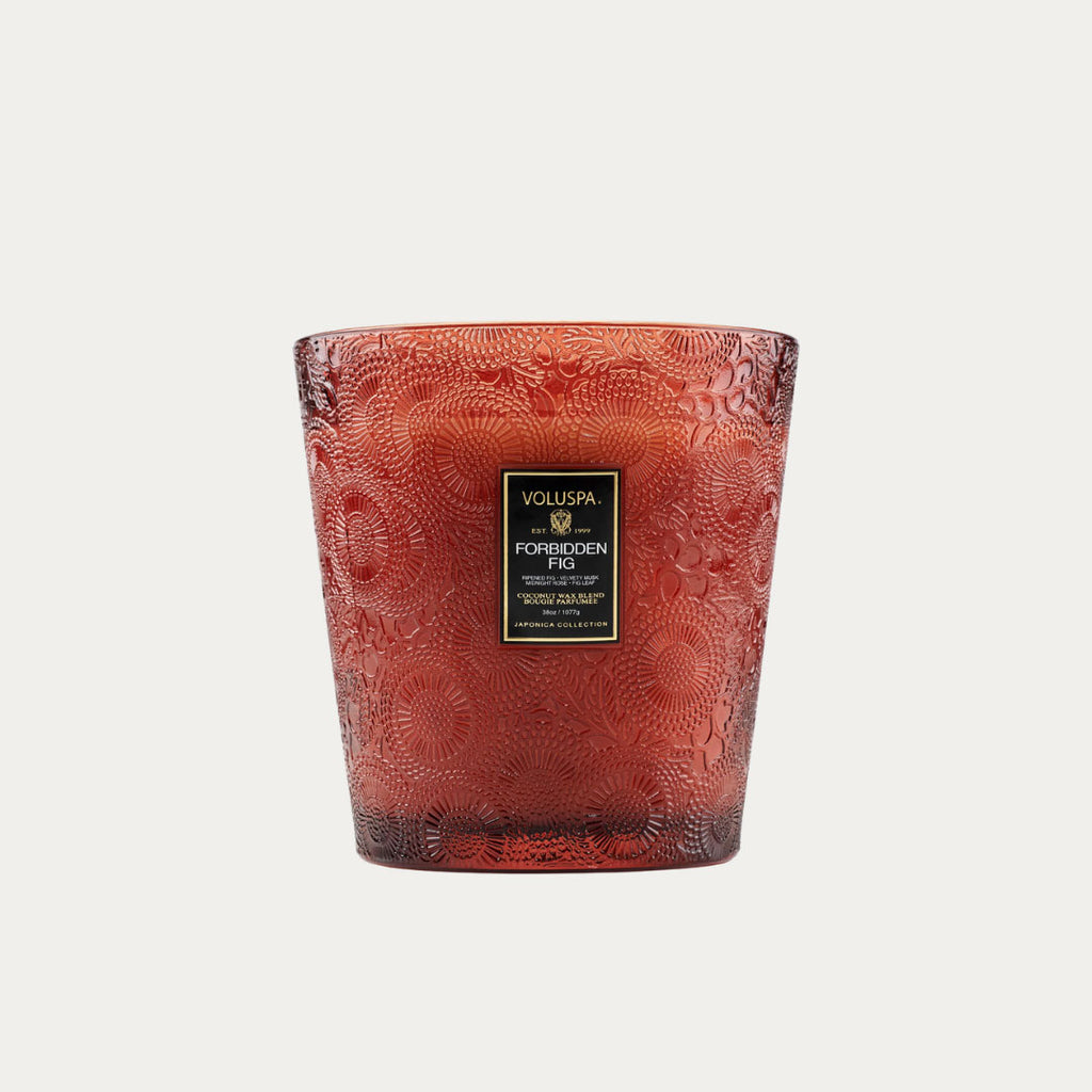 Vela Perfumada FORBIDDEN FIG 3 Pavios – imagem 2