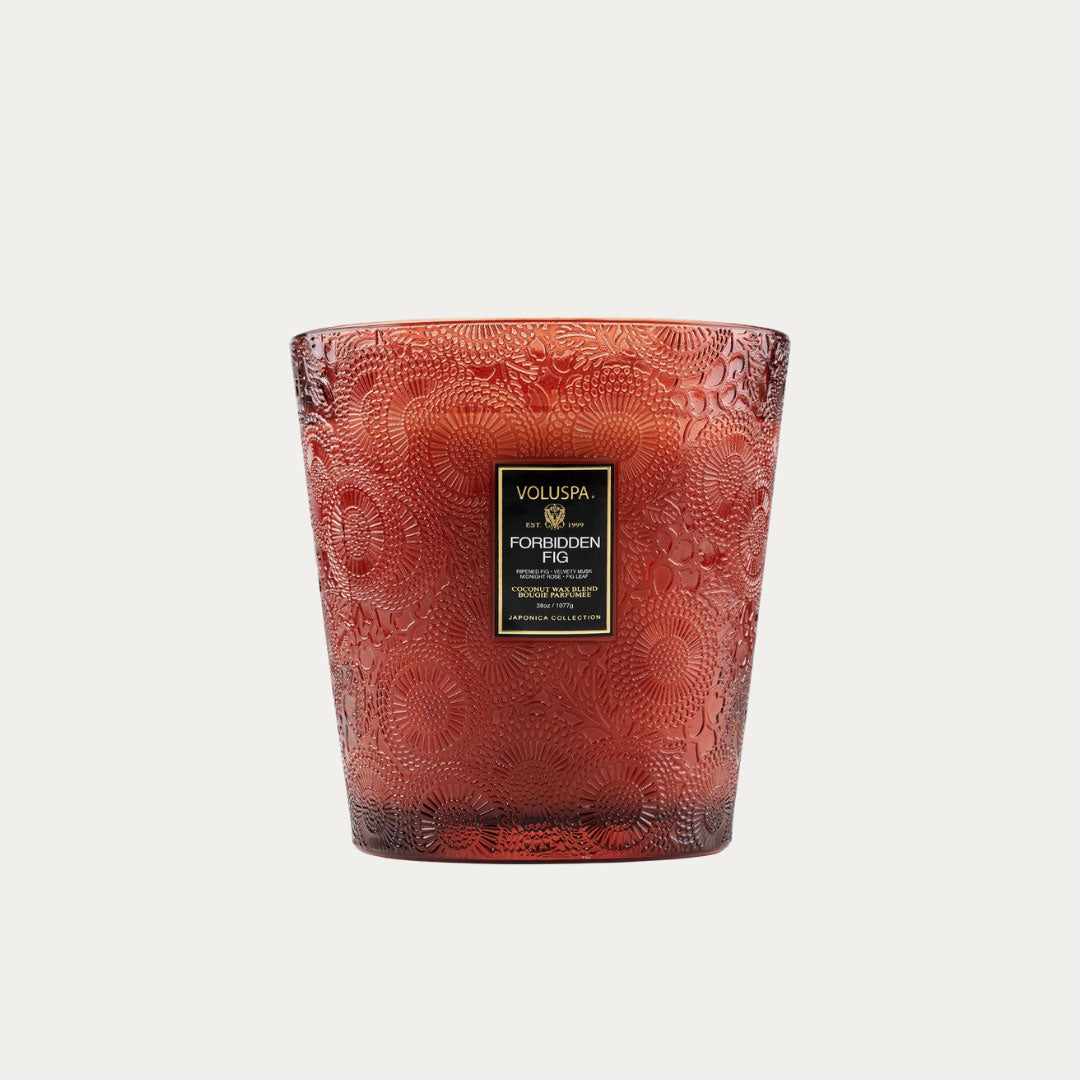 Vela Perfumada FORBIDDEN FIG 3 Pavios – imagem 2
