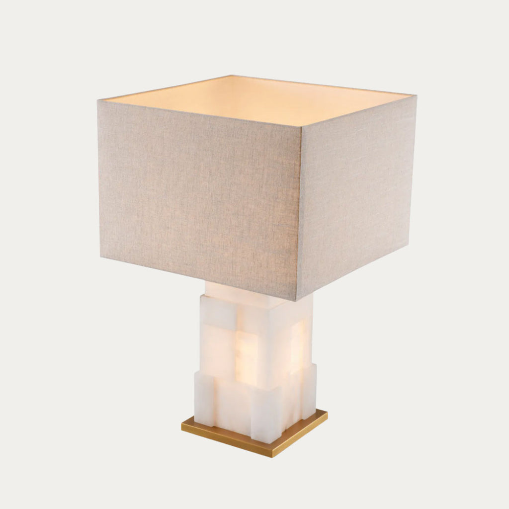 Candeeiro de Mesa FABIANO bege e branco – imagem 2
