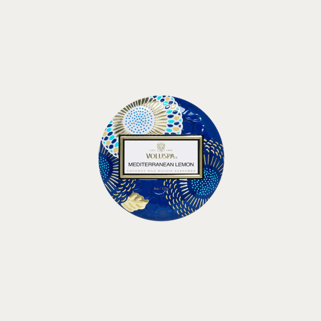 Vela Aromática em Lata MEDITERRANEAN LEMON – imagem 2