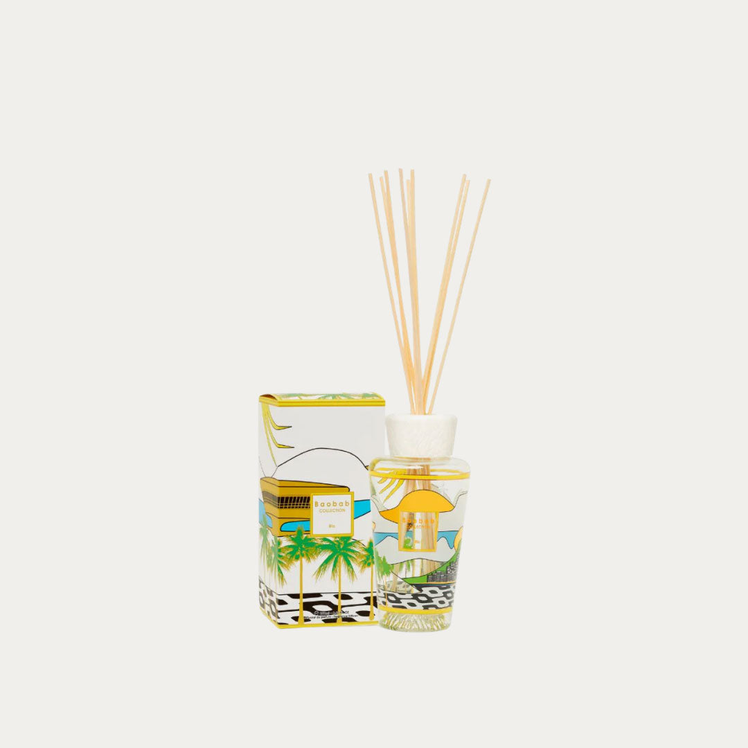 Difusor MY FIRST BAOBAB RIO em frasco com design vibrante