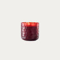 Vela perfumada CIRCLE RED Manyara em copo redondo vermelho