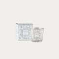 Vela perfumada MY FIRST BAOBAB PLATINUM em recipiente prateado