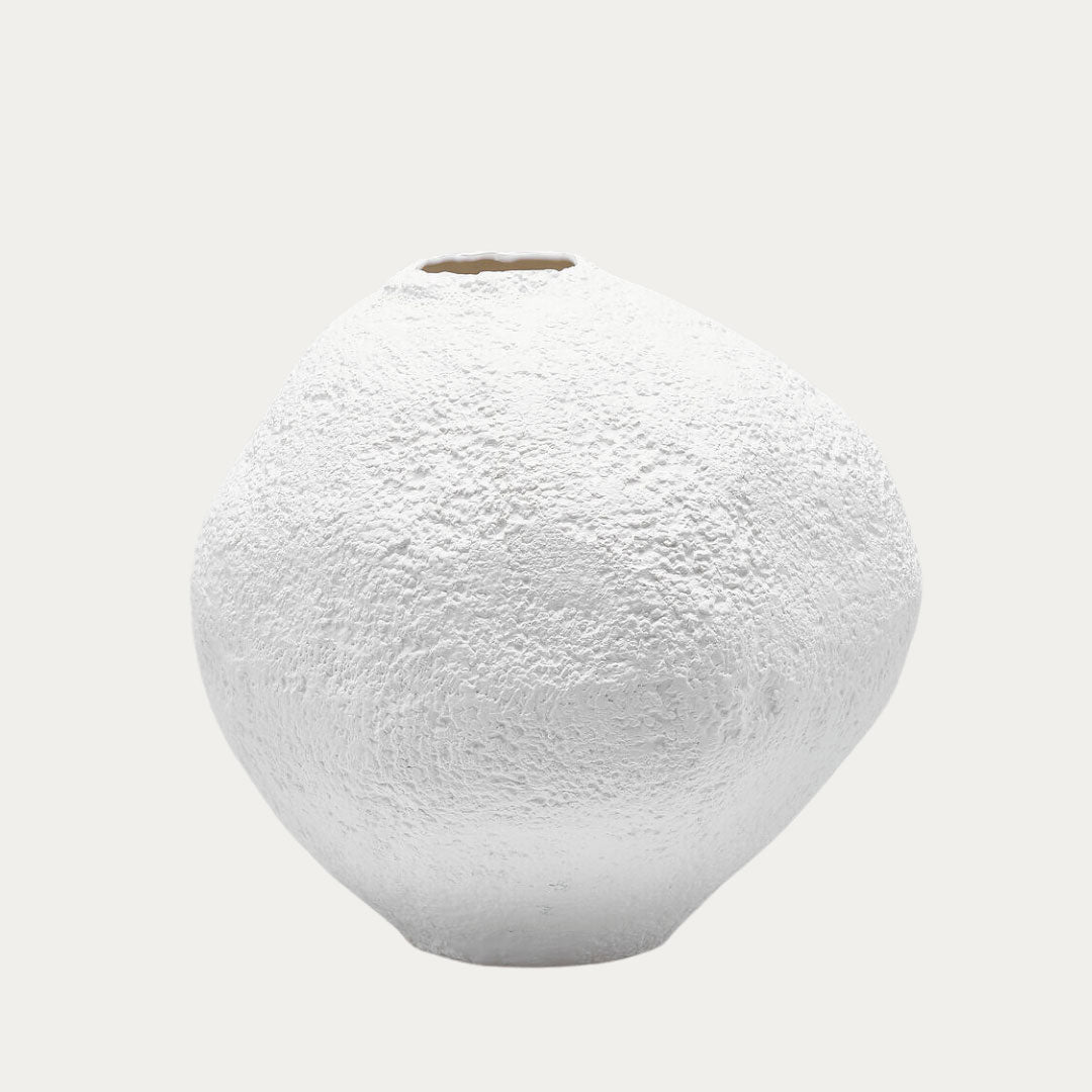 Jarra decorativa DELUXE em cerâmica com acabamento luxuoso