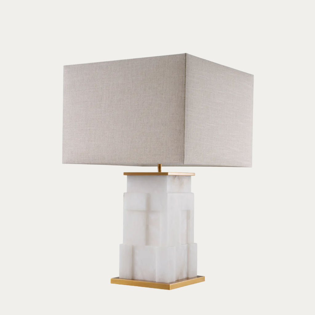 Candeeiro de Mesa FABIANO bege e branco – imagem 3