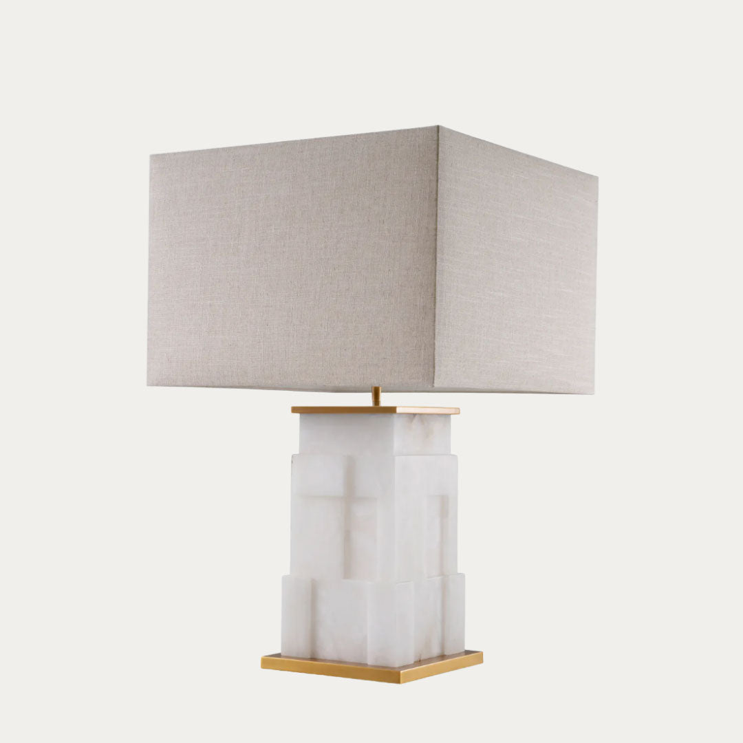 Candeeiro de Mesa FABIANO bege e branco – imagem 3