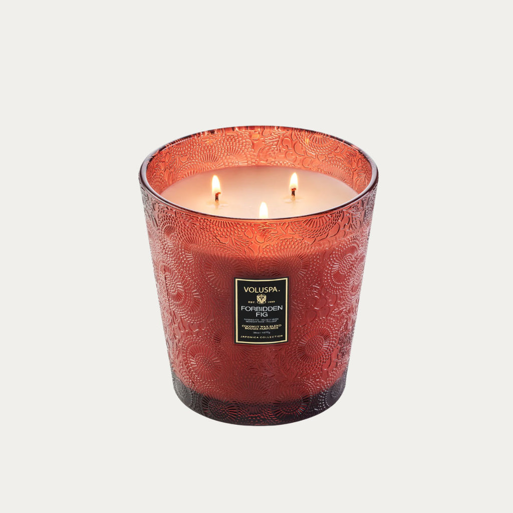 Vela Perfumada FORBIDDEN FIG 3 Pavios
