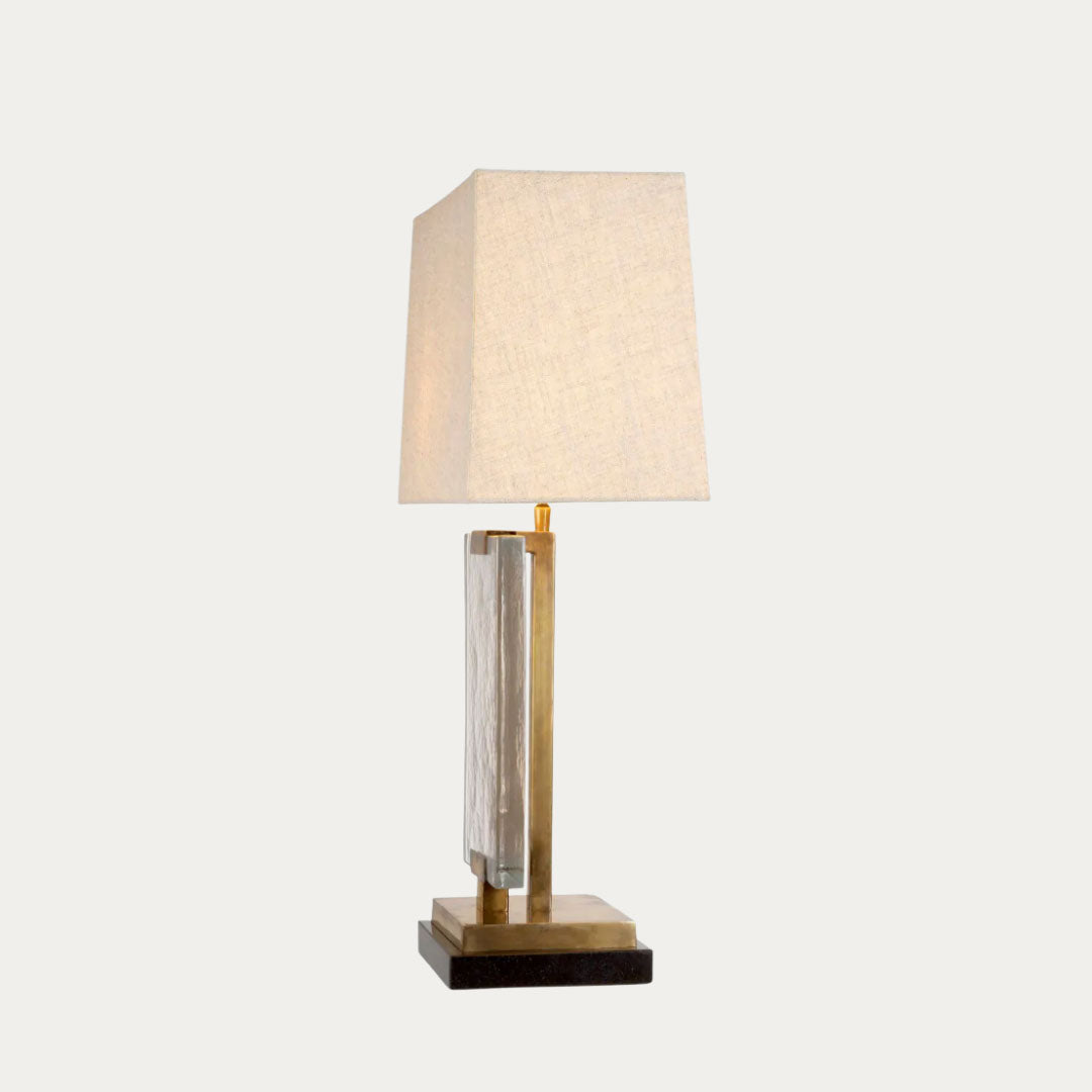 Candeeiro de Mesa JAMES bege, golden, branco e ouro – imagem 3