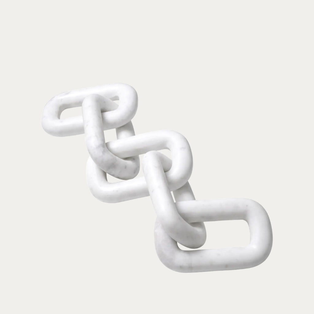 Figura Decorativa SALDA branco e bege – imagem 2