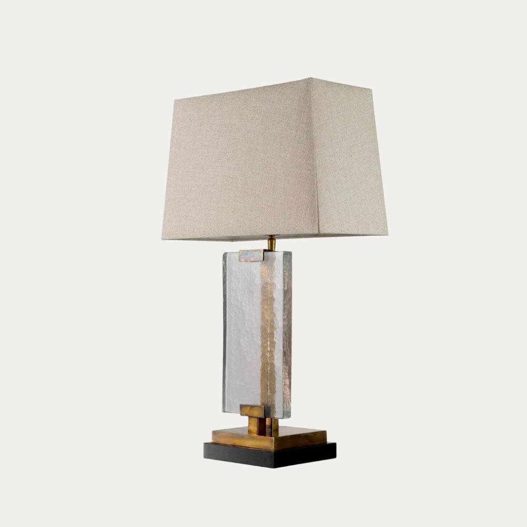 Candeeiro de Mesa JAMES bege, golden, branco e ouro – imagem 4