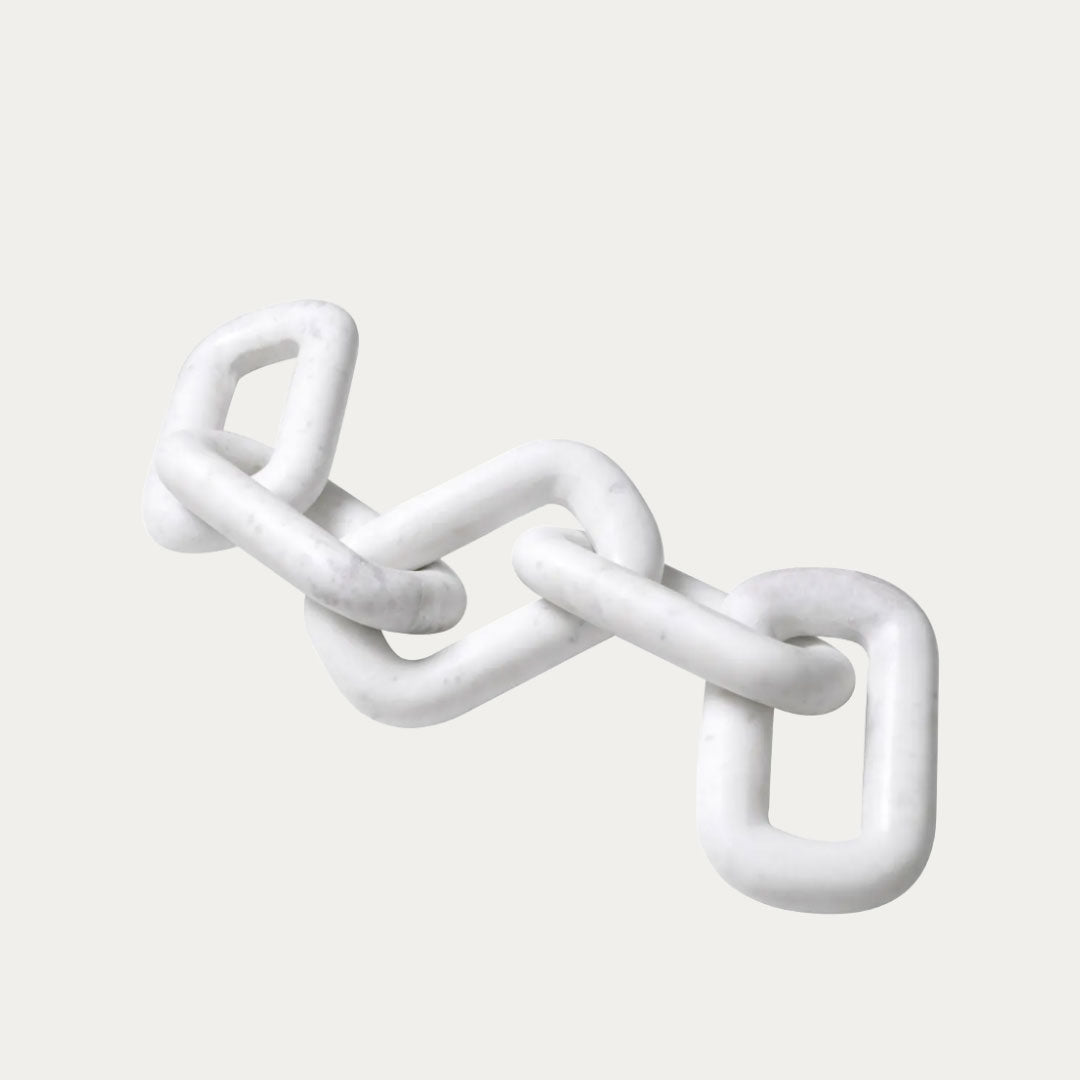 Figura Decorativa SALDA branco e bege – imagem 3