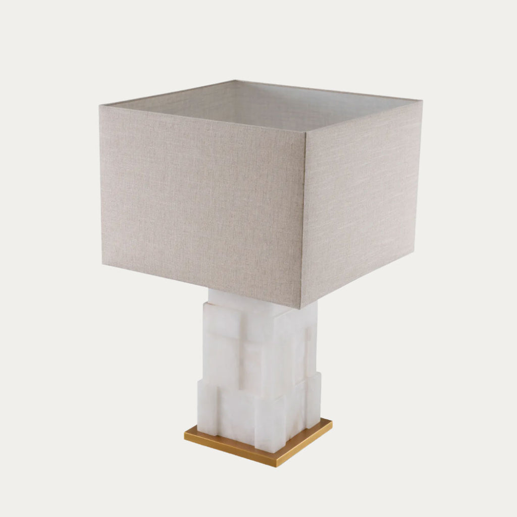 Candeeiro de Mesa FABIANO bege e branco – imagem 4