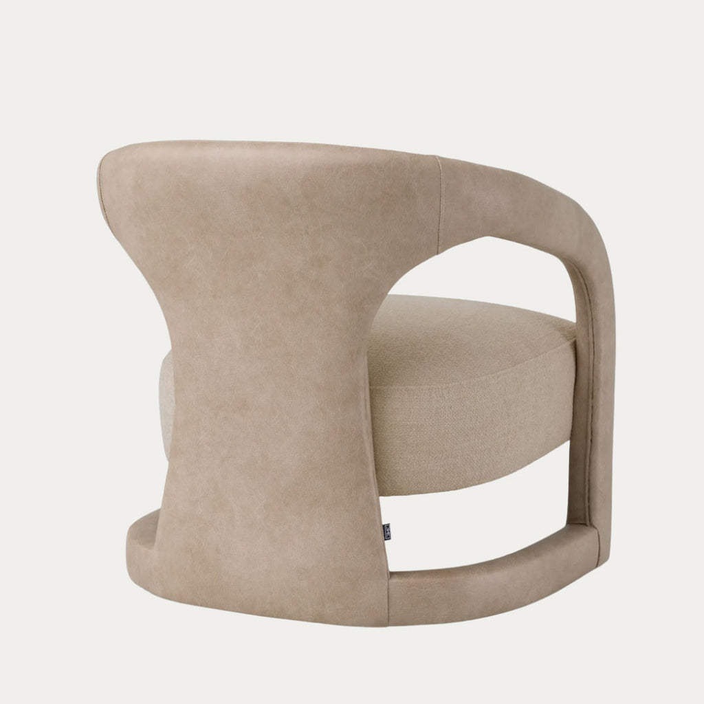 Cadeirão de Sala e Escritório VOLETTA bege – imagem 4