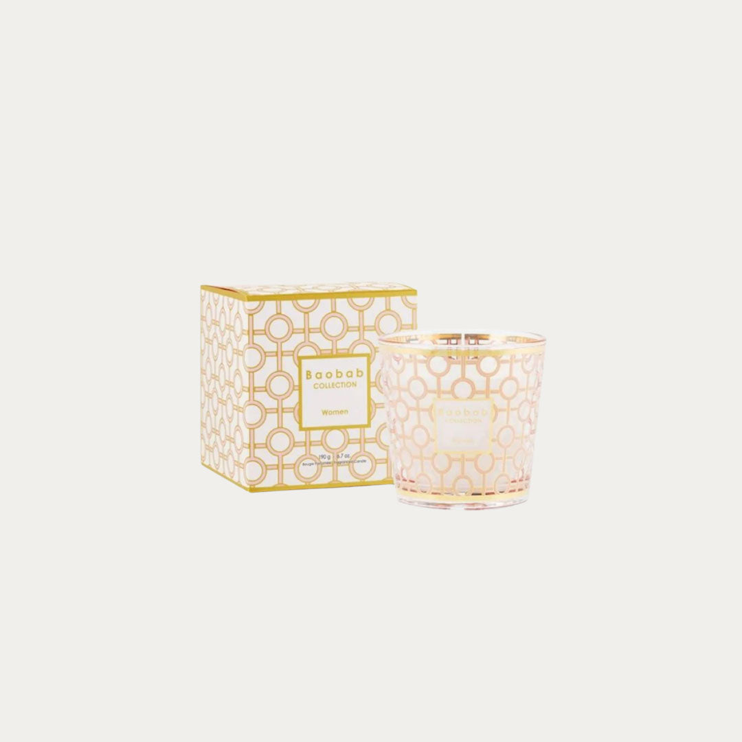 Vela perfumada MY FIRST BAOBAB WOMEN em recipiente rosa