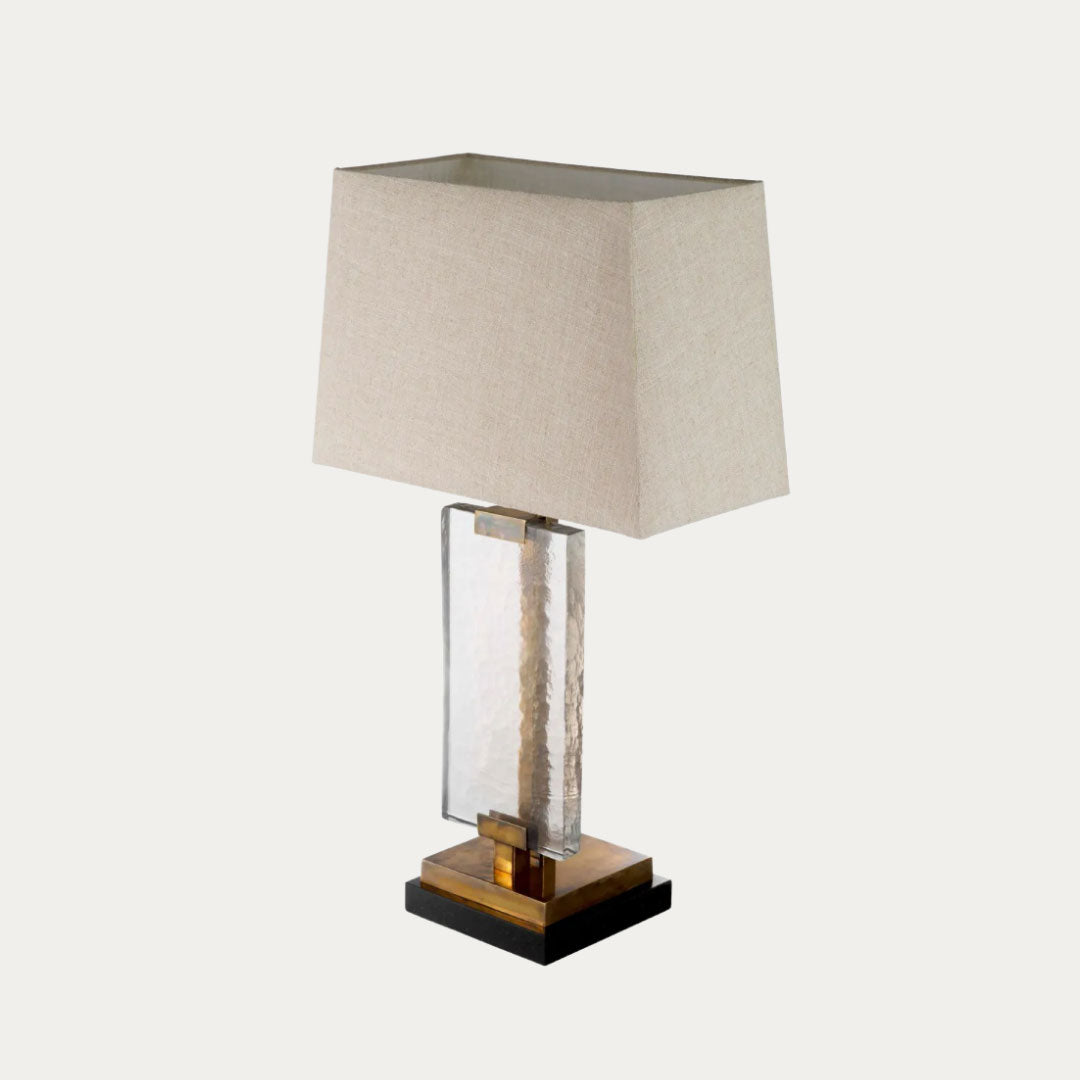 Candeeiro de Mesa JAMES bege, golden, branco e ouro – imagem 5