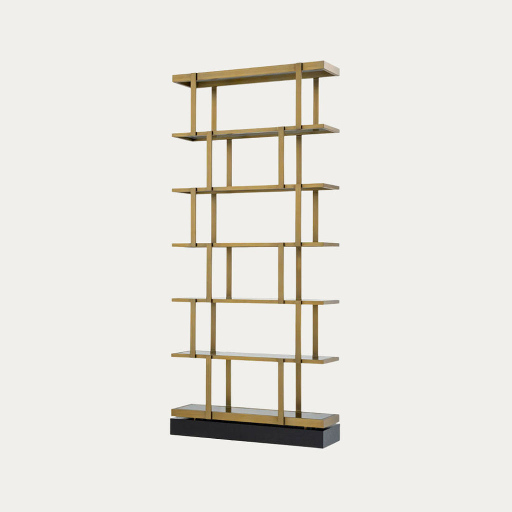 Estante NESTO modular em madeira e metal